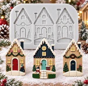 Silicone Mould Christmas House