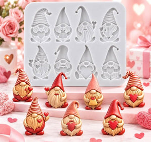 Silicone Mould Christmas Gnome