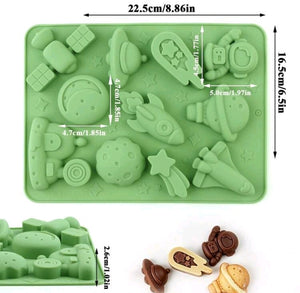 Silicone Mould Astronaut Space