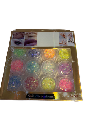 H Resin Art / Nail Art Glitter Sequin