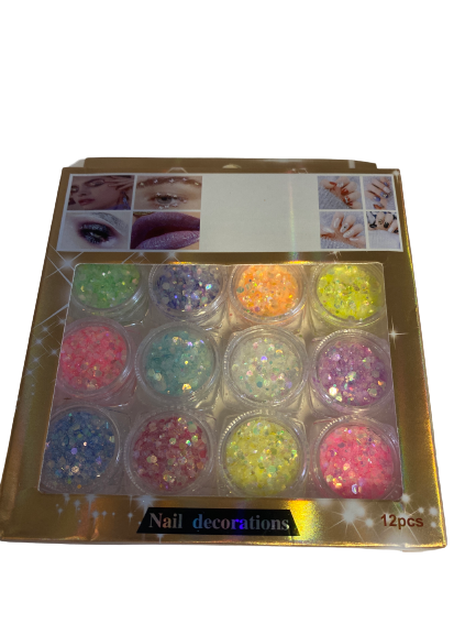 H Resin Art / Nail Art Glitter Sequin