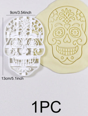 Cookie  Cutter Skull 1pc