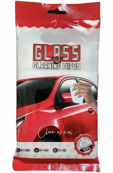 Glass Cleaning Wipes 20pc