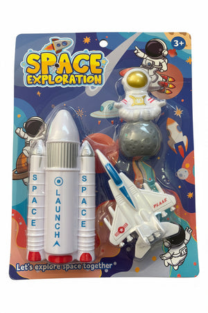 Space Astronaut Exploration Cake Topper