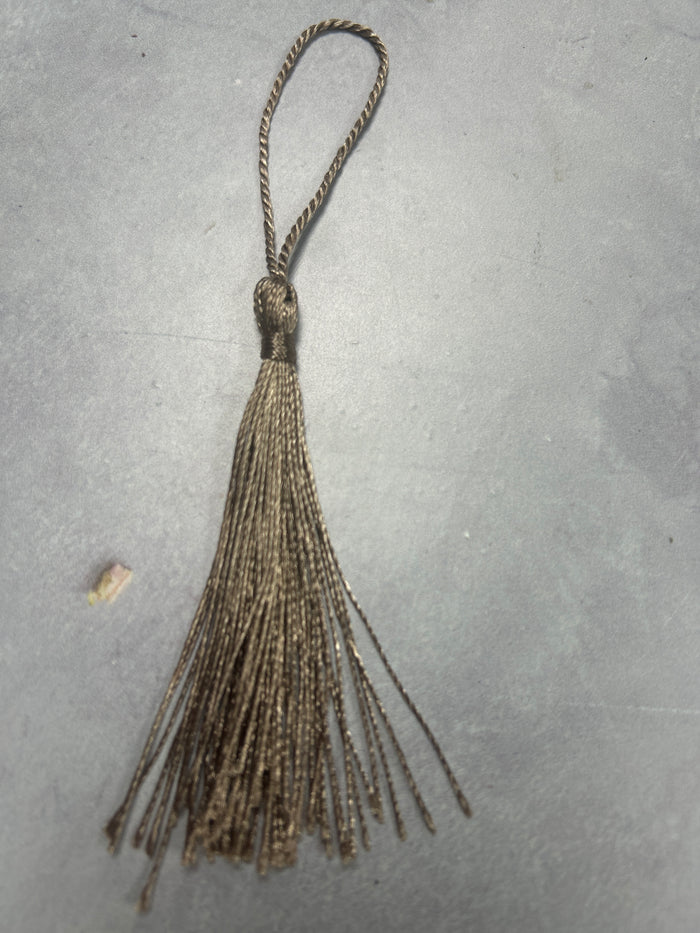 Bookmark Tassel 10pc Golden Brown 12pc