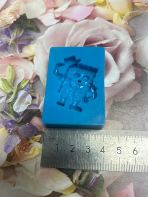 PRE LOVED Silicone Mould Spongebob