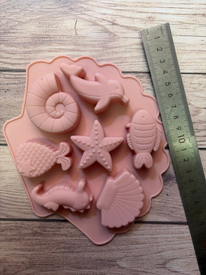 Pre loved soap mould Under the sea