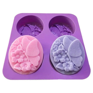 Silicone Mould Soap Butterfly