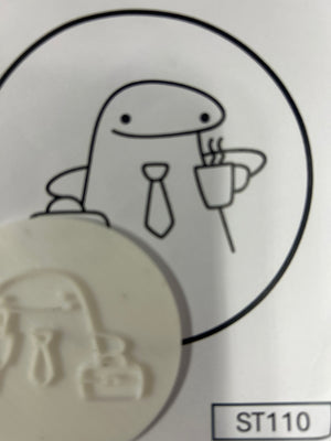 ST110 Cupcake Stamp Flork Office