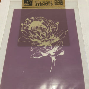 Silk Screen Stencil Protea