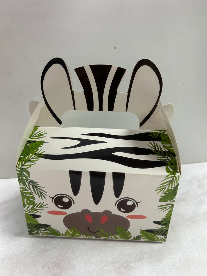 6pc Party Box Zebra