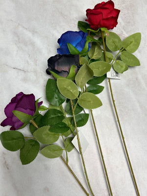 Artificial Flower Single Rose