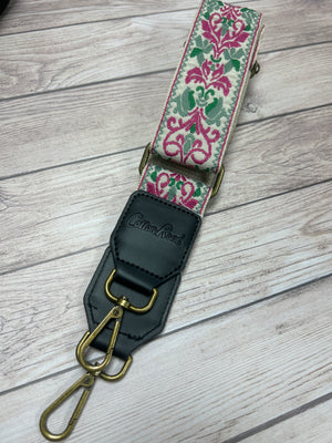 Embroided Cotton Road Crossbody Interchangeable Bag Strap