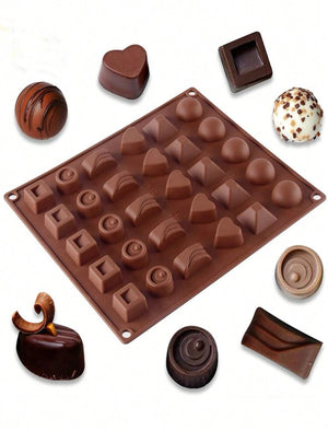 Chocolate truffles mix silicone mould