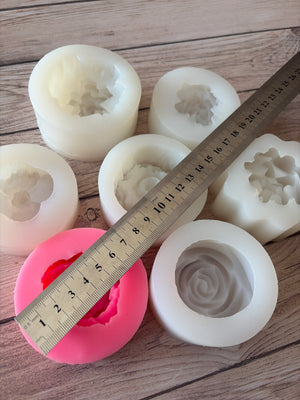 Pre loved silicone mould flower bundle