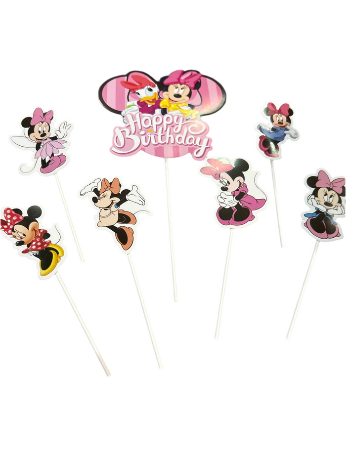 Cardboard Topper Minnie Mouse