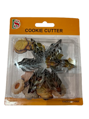 Metal Cookie Cutter Various Snowflakes