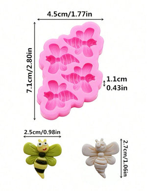 Silicone Mould Cartoon Bee