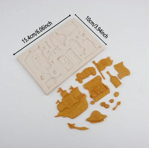 Silicone Mould Pirate Treasure Chest