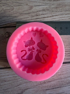 Pre loved soap mould cat