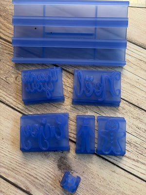 Pre loved icing embosser set 1