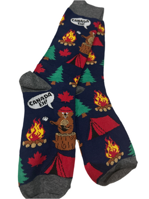 Socks Christmas Camping