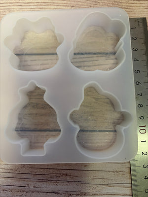 Pre loved soap mould Christmas