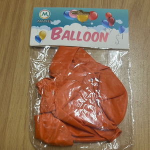 Party Balloon Orange 10pc