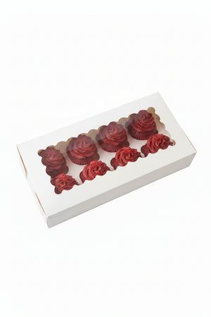 2pc Cupcake Box 8 Cavity