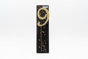 Nr9 Diamante Cake Topper Number Gold