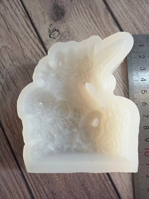Pre loved soap mould flower unicorn