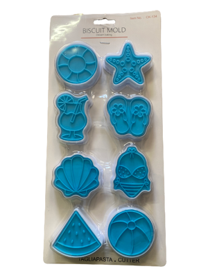 CK-134 Holiday Plastic Cookie Cutters