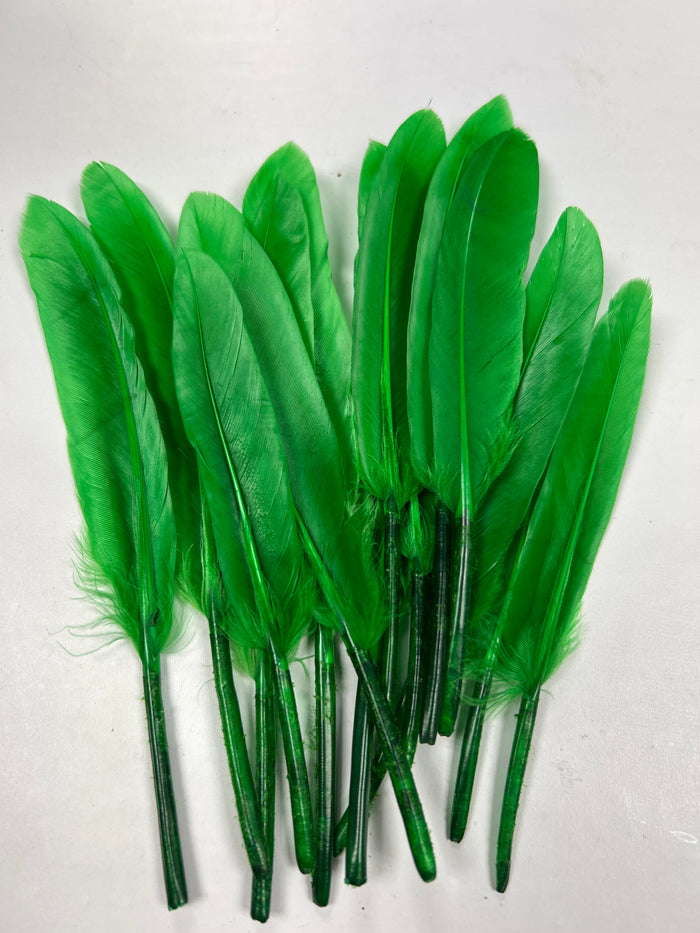 12pc Feather Green