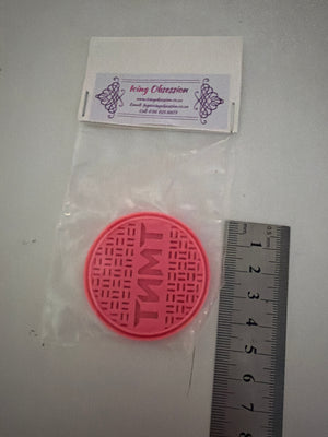 Pre loved plastic stamp