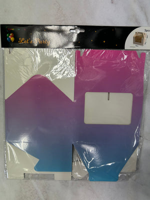 Cupcake Box Pink 4 Cavity