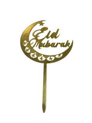 Nr376 Cake Topper Eid Mubarak