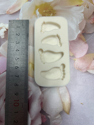 PRE LOVED Silicone Mould Baby Feet