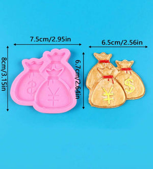 Silicone Mould Money Bag