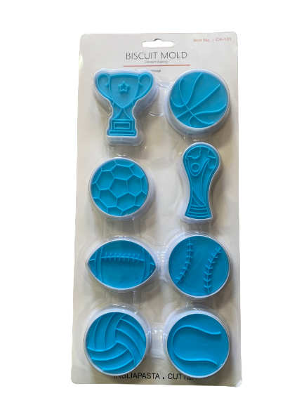 CK-131 Sport  Plastic Cookie Cutters