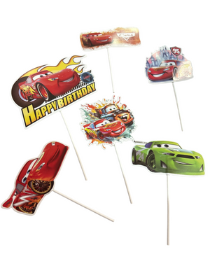 Cardboard Topper Mcqueen Cars