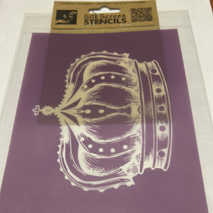 Silk Screen Stencil Crown