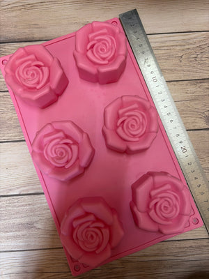 Pre loved soap mould rose