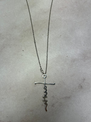 Faith  chain with pendant