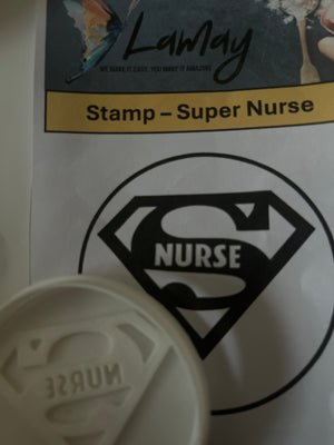 ST066 Cupcake Stamp and Cutter Super Nurse