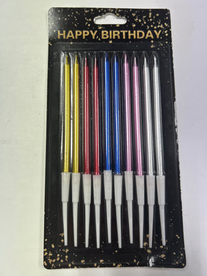 Birthday Candle Long Stylish