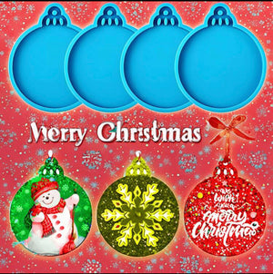 Silicone Mould Christmas Bauble