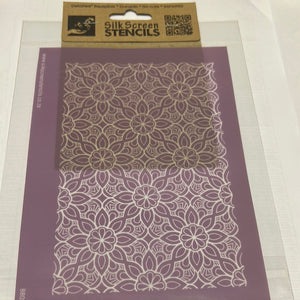 Silk Screen Stencil Mandala Flower