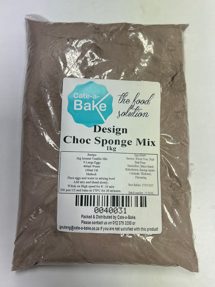 1kg Design Chocolate Sponge