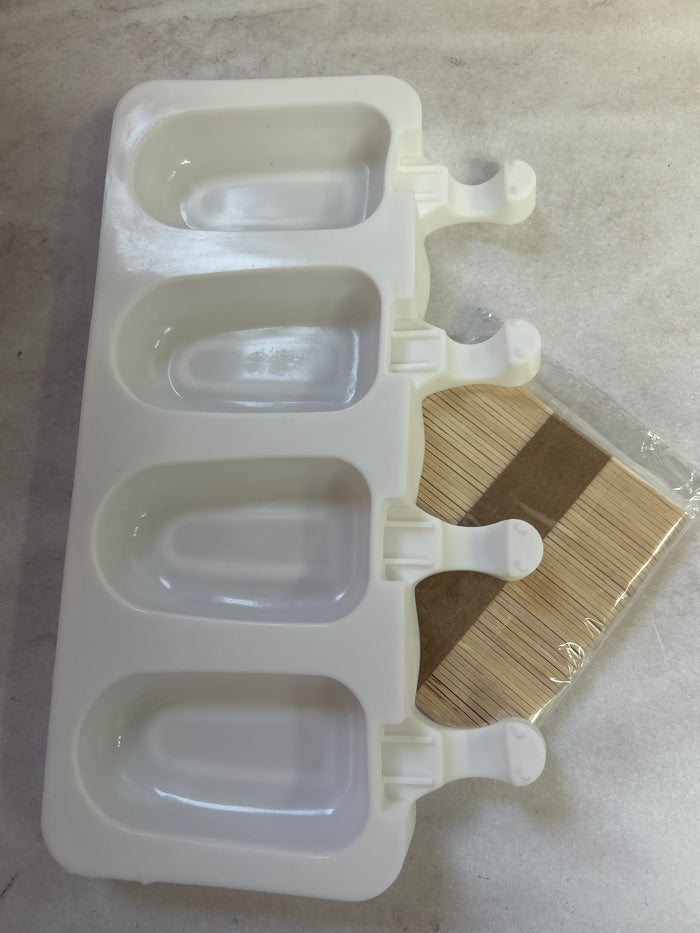 Silicone Mould Cakesicle With Sticks