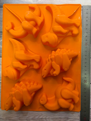 Pre loved soap mould Dinosaur